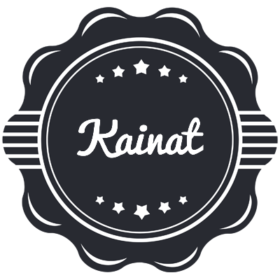 Kainat badge logo