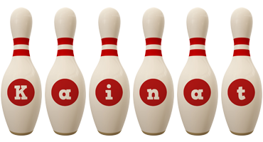 Kainat bowling-pin logo