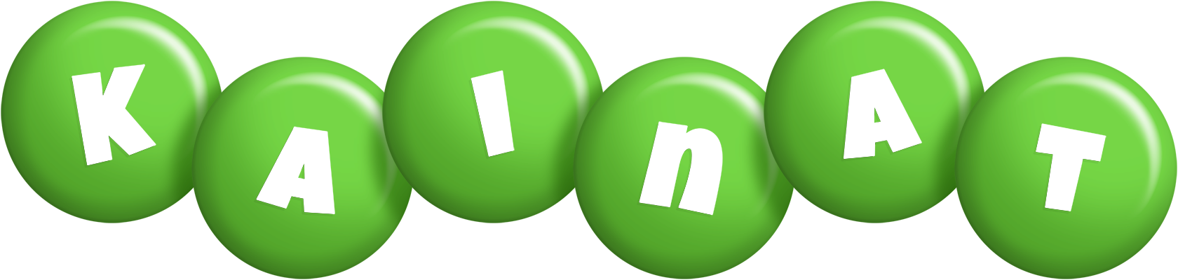 Kainat candy-green logo