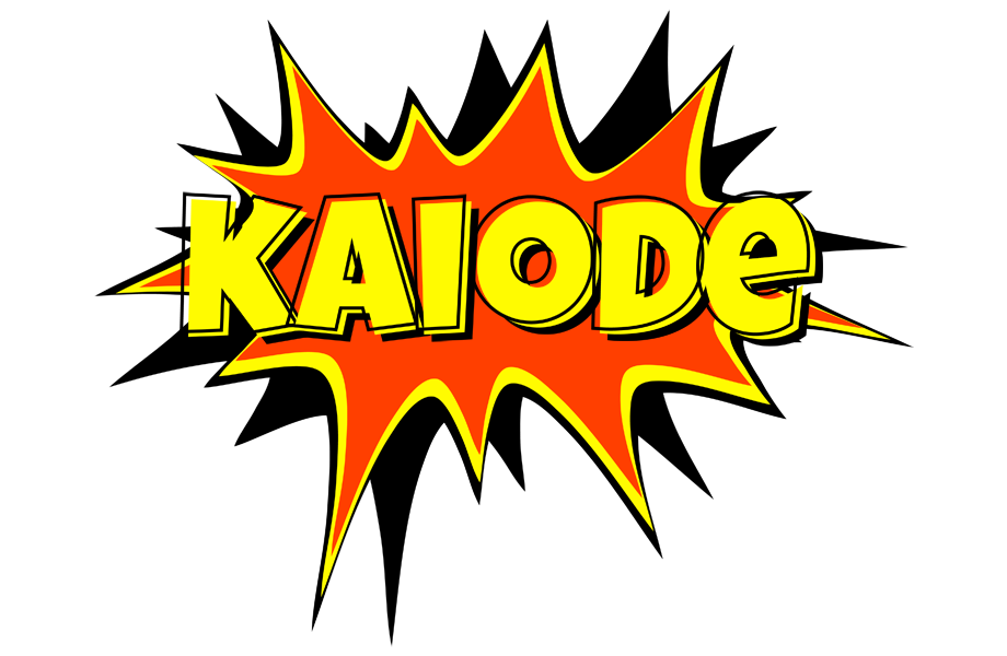 Kaiode bazinga logo