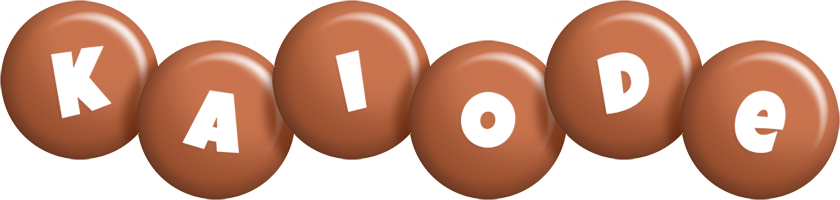 Kaiode candy-brown logo