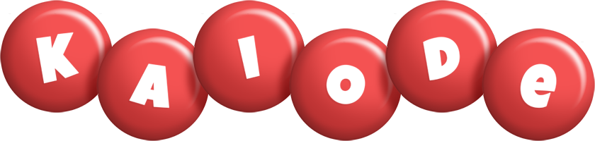 Kaiode candy-red logo