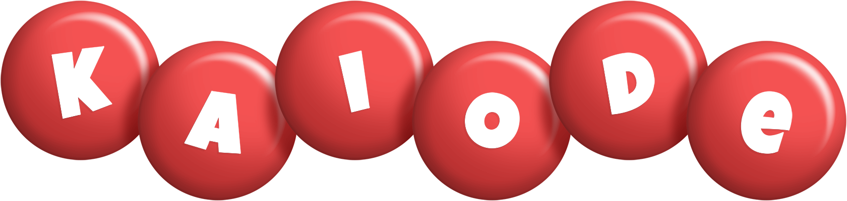 Kaiode candy-red logo