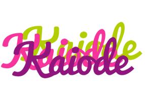 Kaiode flowers logo