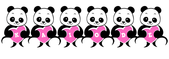 Kaiode love-panda logo