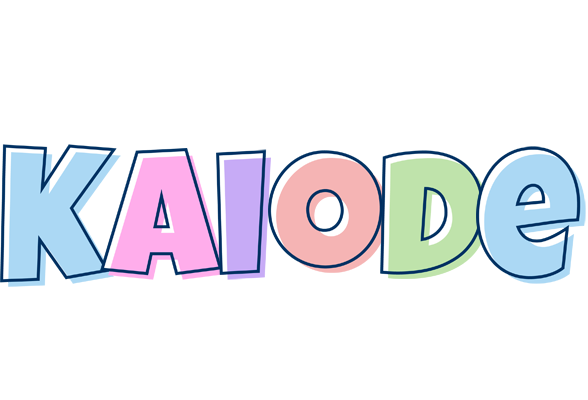 Kaiode pastel logo