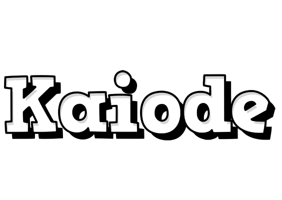 Kaiode snowing logo
