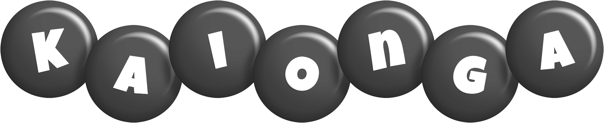 Kaionga candy-black logo