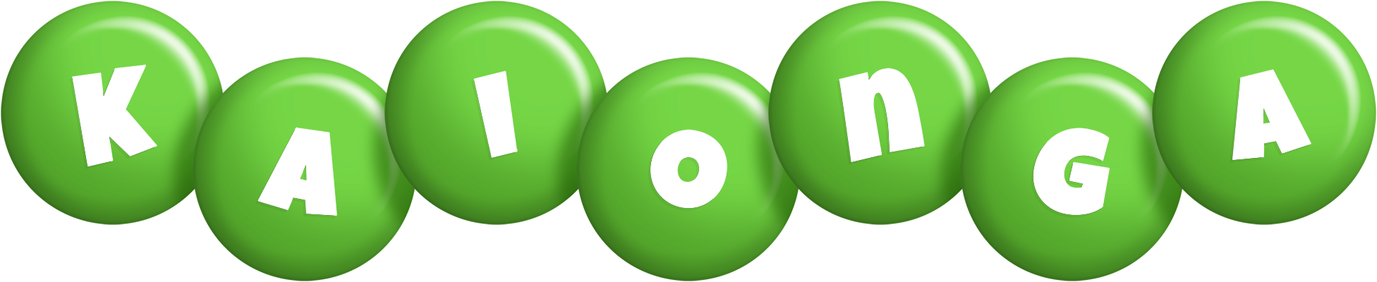 Kaionga candy-green logo