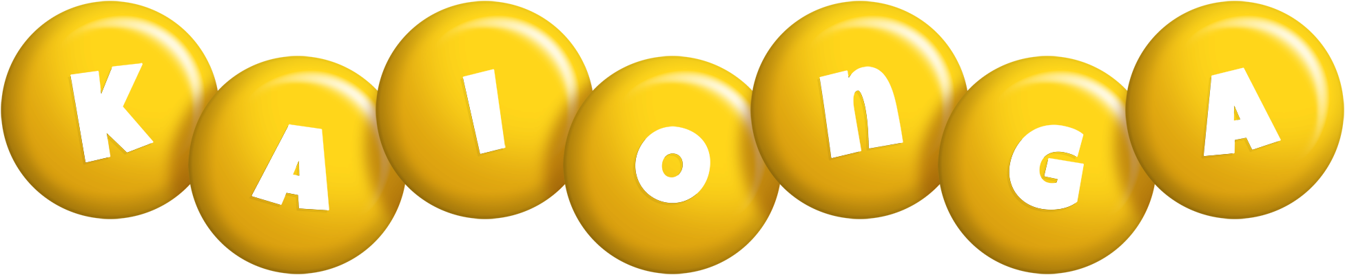 Kaionga candy-yellow logo