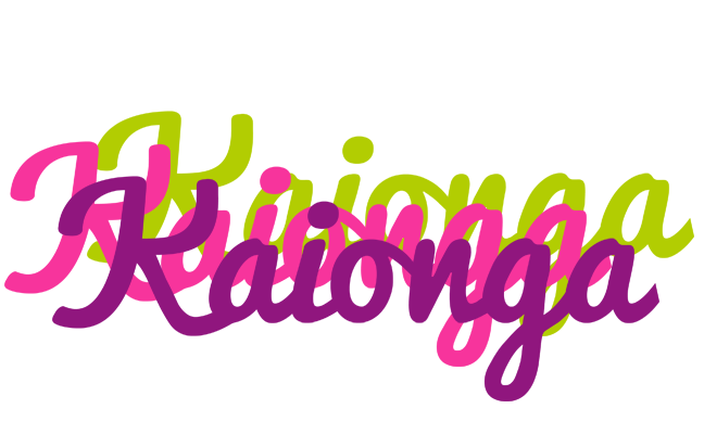 Kaionga flowers logo
