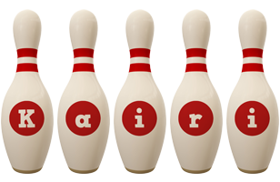 Kairi bowling-pin logo