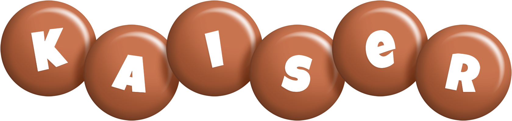 Kaiser candy-brown logo