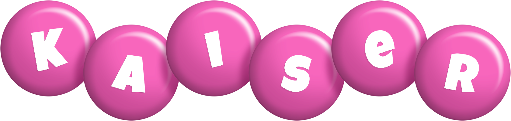 Kaiser candy-pink logo