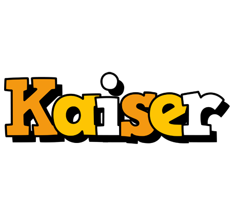 Kaiser cartoon logo