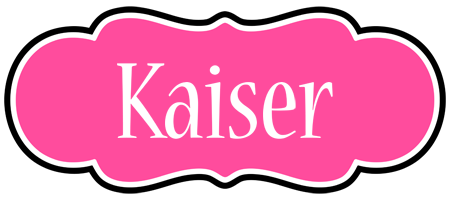 Kaiser invitation logo