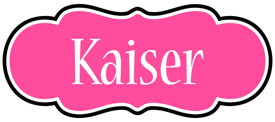 Kaiser invitation logo