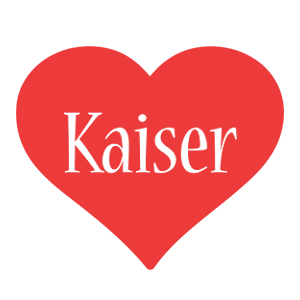 Kaiser love logo