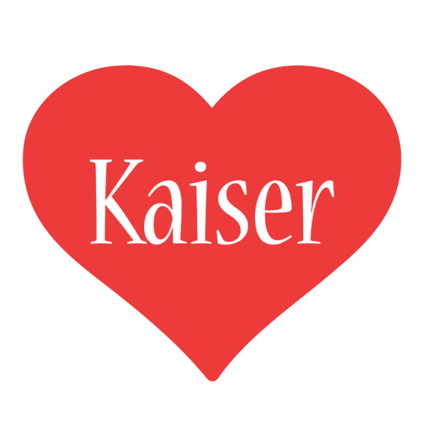 Kaiser love logo