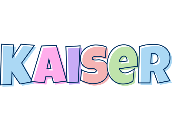 Kaiser pastel logo