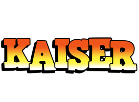 Kaiser sunset logo