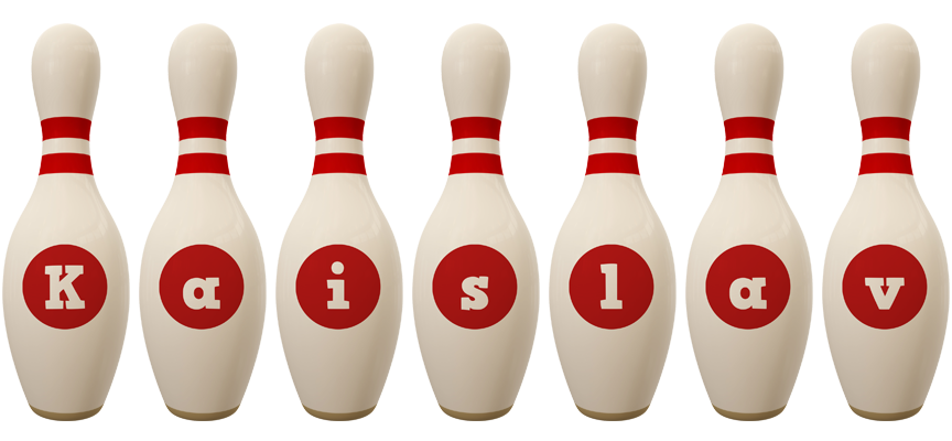 Kaislav bowling-pin logo