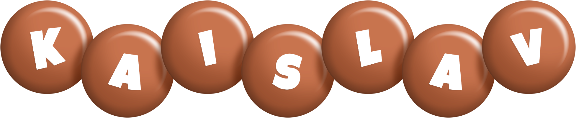 Kaislav candy-brown logo