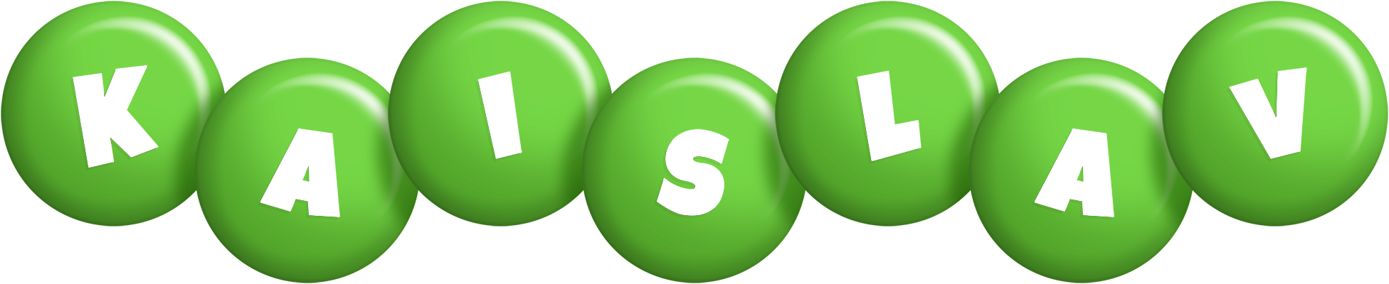 Kaislav candy-green logo