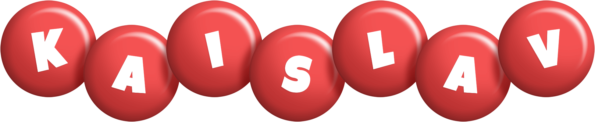 Kaislav candy-red logo