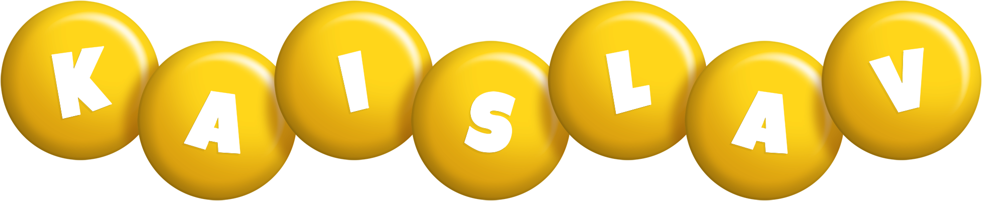 Kaislav candy-yellow logo