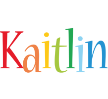 Kaitlin birthday logo