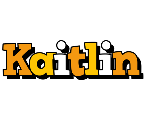 Kaitlin cartoon logo