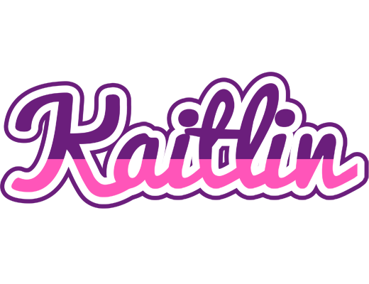 Kaitlin cheerful logo