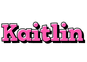 Kaitlin girlish logo