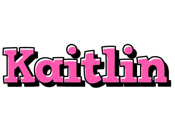 Kaitlin girlish logo