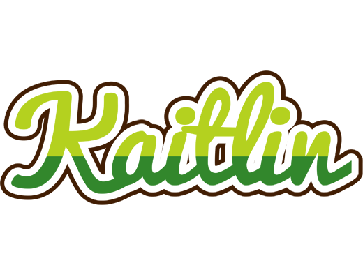 Kaitlin golfing logo
