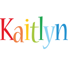 Kaitlyn birthday logo