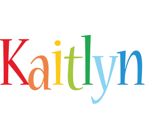 Kaitlyn birthday logo