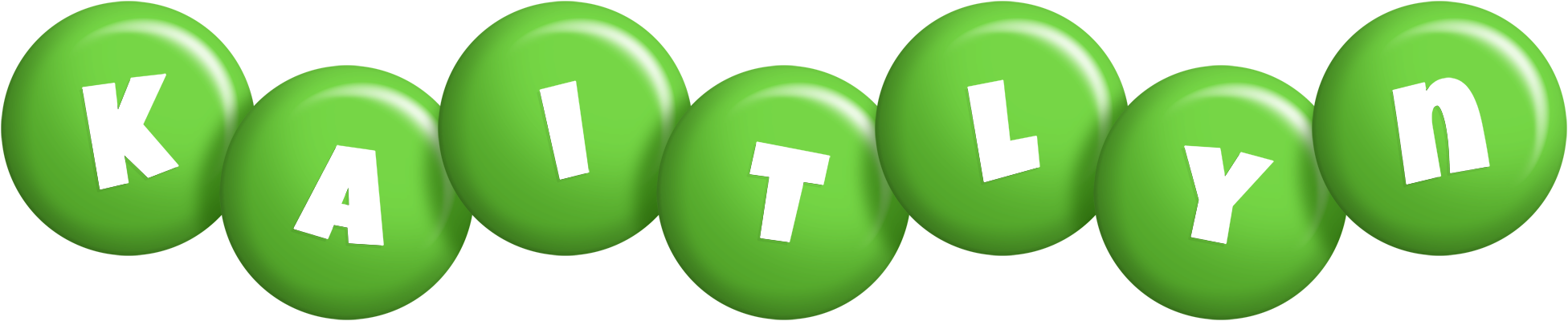 Kaitlyn candy-green logo