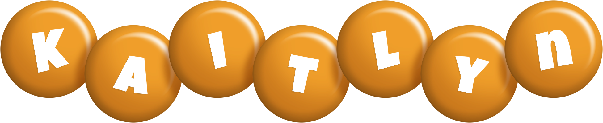 Kaitlyn candy-orange logo