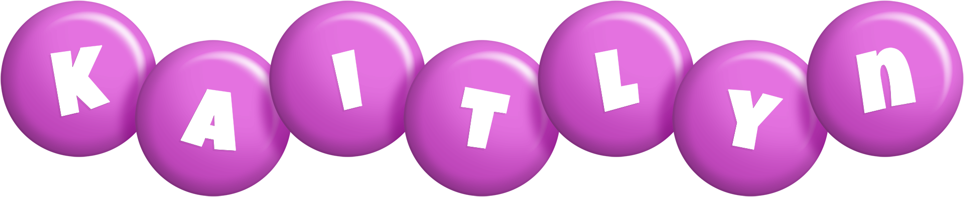 Kaitlyn candy-purple logo