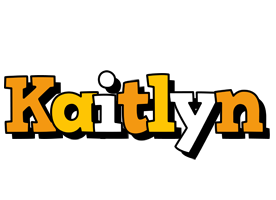 Kaitlyn cartoon logo