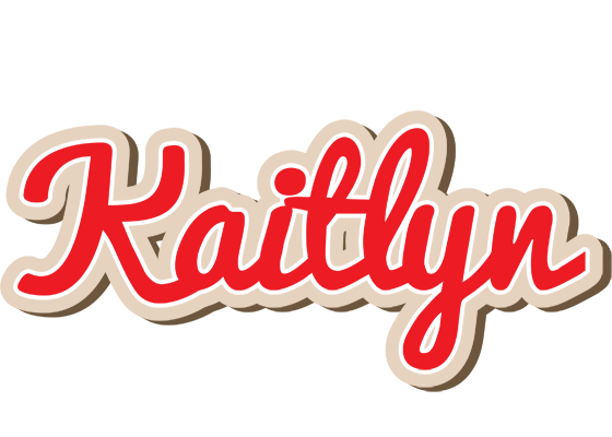 Kaitlyn chocolate logo