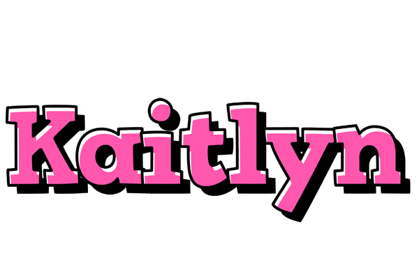 Kaitlyn girlish logo