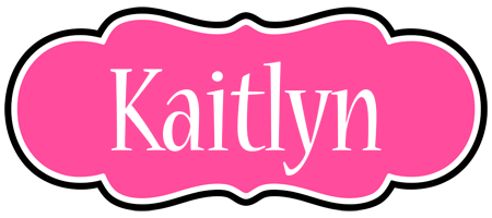 Kaitlyn invitation logo