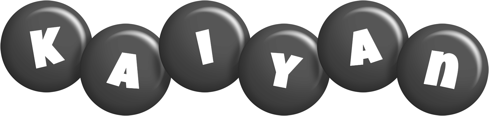 Kaiyan candy-black logo