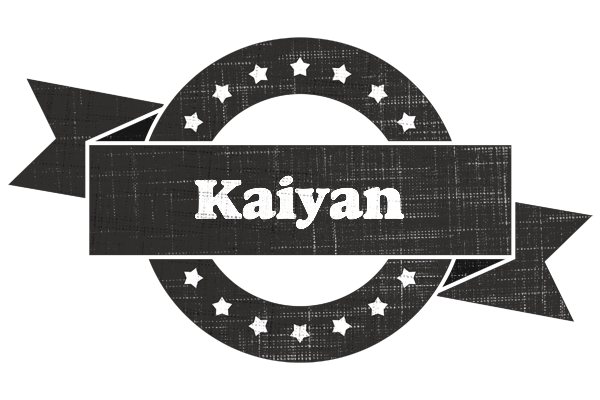 Kaiyan grunge logo