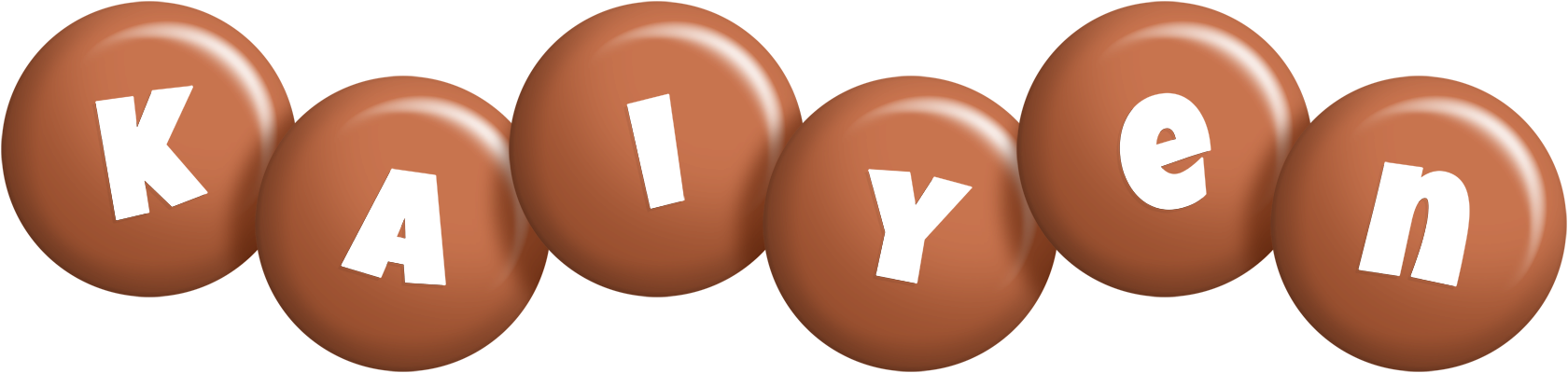 Kaiyen candy-brown logo
