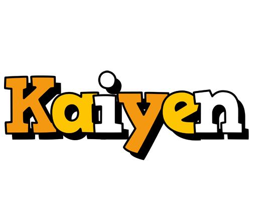 Kaiyen cartoon logo