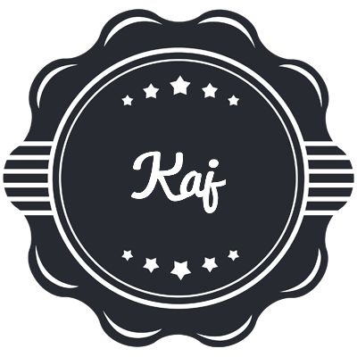 Kaj badge logo